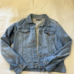 Denim Blue Women's Jacket (faux denim)